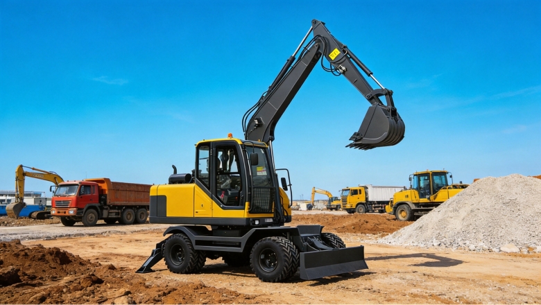 Wheeled Excavator